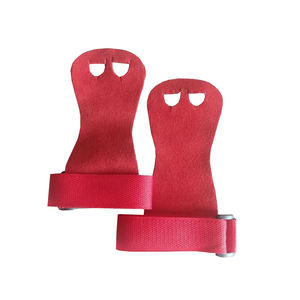 Poignées à main de levage de poids unisexe, en cuir personnalisable, pour musculation, Fitness, épaisseur 2021 - Product Image 4