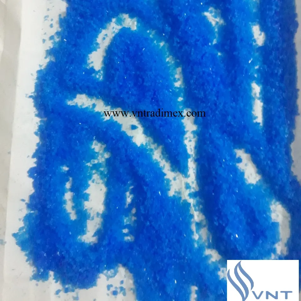 Good quality powder 99% Min copper sulfate pentahydrate with high quality made in Vietnam