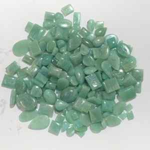 Cabujones de Amazonita Sueltos de Excelente Calidad, Piedras Preciosas Naturales de Color Verde Óptico que Cambia, Precio al por Mayor - Product Image 4