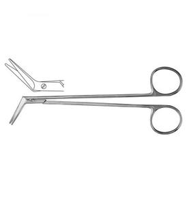 Ciseaux vasculaires De-bakey, angle d'un côté, acier, instrument chirurgical manuel - Product Image 6