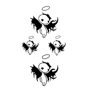 Body <span class=keywords><strong>art</strong></span> autoadesivo del tatuaggio del piccolo modello nero temporaneo impermeabile delle nuove donne del tatuaggio floreale di modo - Product Image 4