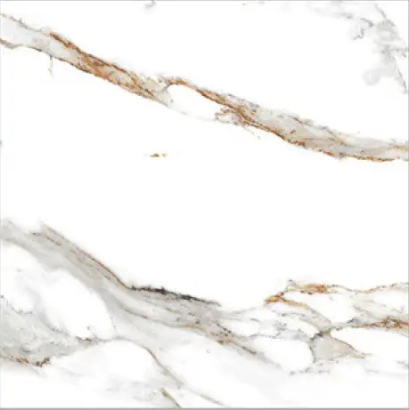 237 - Maxfine - 600x600mm Digital Glazed Polished Porcelain Tiles in Attractive White Color & Glossy Finish Tiling by Ncraze