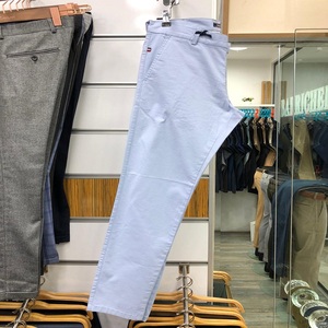 Pantalones informales ajustados para hombre, pantalón de negocios chino, de algodón, 2023 - Product Image 2