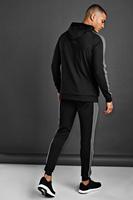 Survêtement pour homme, ensemble de sport en coton, haut à capuche, tenue de fitness, nouveau Design, 2019