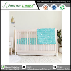 Sábana bajera supersuave personalizada para bebé, ropa de cama de color blanco - Product Image 5