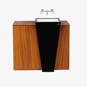 Modern floor mounted cheap price waterproof PVC 36'' bathroom vanity cabinet with wash basin