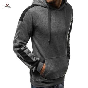 Sudadera con capucha de invierno supersuave para hombre, jersey básico de algodón pesado liso con técnicas bordadas, forro polar grueso de talla grande, servicio OEM - Product Image 2