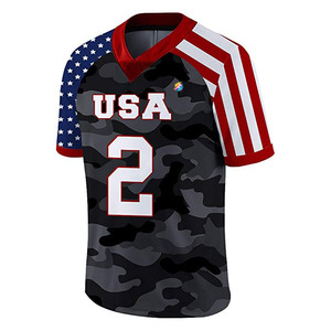 Jersey de Fútbol Americano Unisex Personalizado Talla Grande 2026 - Transpirable, de Secado Rápido, Antibacterial y Anti-UV de Formula1 Industries - Product Image 5