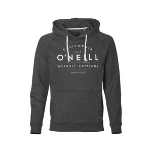 High Quality Men's Solid <b>Black</b> <b>Fleece</b> Pullover Hoodie Customizable Logo Color Windproof Breathable Eco-Friendly Comfortable for - Product Image 1