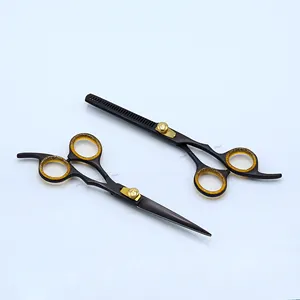 Profissional Garde Beleza Hair Care Hair Cutting e Hairdressing Scissors Premium Stainless Steel shears with Smooth Razor