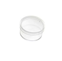Boîte de présentation ronde et carrée à personnaliser, conteneur en acrylique transparent de rangement pour cookies, bonbons, en plastique acrylique, vente en gros, pièces