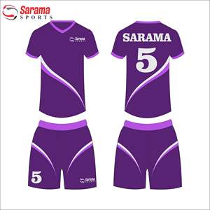 Maillots de football personnalisés pour hommes avec impression numérique sublimée, en tissu mesh, col rond, motif nom de joueur, kits de football - Product Image 2