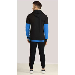Conjunto Deportivo de Dos Piezas con Capucha y Bloques de Color de Alta Calidad 2026 para Hombre, con Cremallera Frontal, Venta al por Mayor - Product Image 6