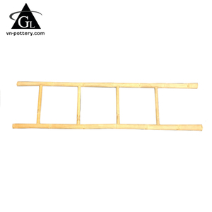 GOL BAMBOO Toallero de Bambú Moderno y Ecológico con Acabado Pulido para Baño y Jardín, Accesorios Decorativos - Product Image 2