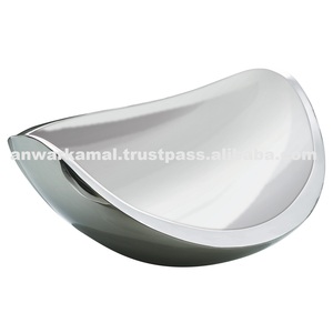 Bol de service en aluminium martelé pour noix/fruits/salade pour la table de mariage - Product Image 5