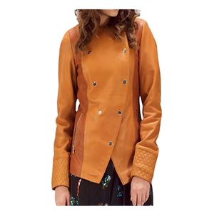 Chaqueta de Motocicleta de Piel de Oveja Sofisticada para Mujer, Novedades, Ropa de Invierno para Exteriores, Impermeable, de Secado Rápido, Diseño Único, en Oferta - Product Image 1