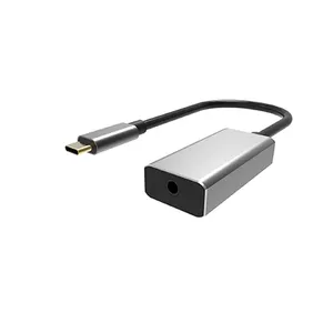 类型C端口至3.5毫米专业插孔Usb-C音频适配器电缆，用于Iphone Aux交换机MacBook USB-C ipad