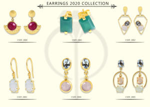 พลอยคาลซิโดนีสีน้ำเงินและไข่มุกต่างหูแฟชั่นสีเงินสเตอร์ลิง925ต่างหูแฮนด์เมดต่างหูแฟชั่นคลาสสิกสำหรับงานแต่งงาน - Product Image 6