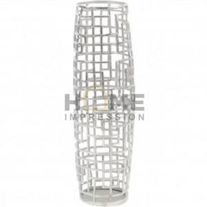 Florero de vidrio y metal de lujo, diseño moderno y elegante - Product Image 6