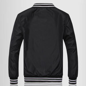 Veste d'université de baseball Letterman décontractée à manches longues pour hommes vente en gros logo personnalisable taille XL tissu - Product Image 3