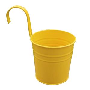 Coloré Pot De Fleur En Fer Balcon Jardin Pot Jardinières Seaux De Fleurs En Métal - Product Image 1