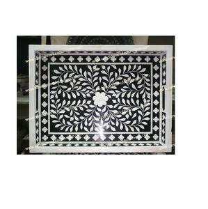 รูปแบบการฝังเรซิ่นอะคริลิคสำหรับห้องครัวอาหารแรงบันดาลใจจากอินเดียถาดเสิร์ฟทำด้วยมือของแม่ - Product Image 1