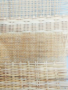 Armure naturelle Radio Rotin Canne sangle-Carré rotin canne net pour armoire-Largeur 45cm x 15m maille pour cannage chaise - Product Image 2