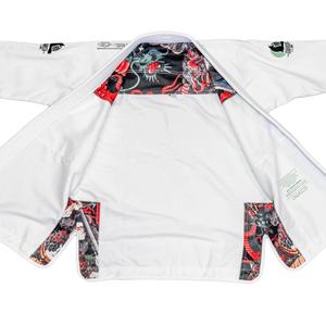 El Pakistán blanco perla tejido de alta calidad bjj gi uniforme brasileño jiu jitsu gi - Product Image 2