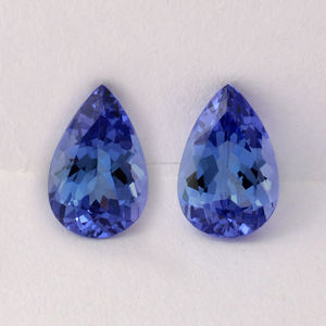 2.94 CTS สีฟ้าแทนซาไนต์ธรรมชาติสีฟ้า9X6มม. ลูกแพร์ตัดหลวมอัญมณีคู่สำหรับจี้ต่างหูเครื่องประดับอัญมณีซื้อจากผู้ผลิตอินเดีย - Product Image 3