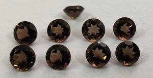 Cuarzo ahumado Natural de corte redondo, 2,2, 50,3,4,5,6,7,8,9,10mm - Product Image 2