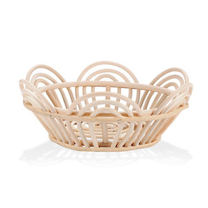 Paniers de fruits tissés en rotin à faible quantité les moins chers panier de fruits en rotin décoratif versalite basique nordique - Product Image 4