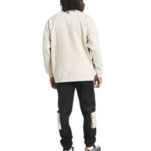 Sweat-shirt d'hiver en polyester/coton tricoté à séchage rapide et écologique pour hommes, surdimensionné et solide - Product Image 2