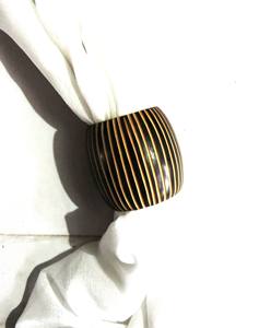 Restaurants d'hôtel de luxe pour tenir des ronds de serviette en tissu en bois rond de serviette en bois maison et cuisine - Product Image 1