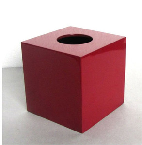 Vietnam traditional lacquer tissue box, Vietnam lacquer tisssue holder - Product Image 2