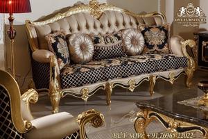 Conjunto de sofás clásicos tallados a mano para sala de estar, conjunto de sofás de lujo, tallado exclusivo para sala de estar - Product Image 2