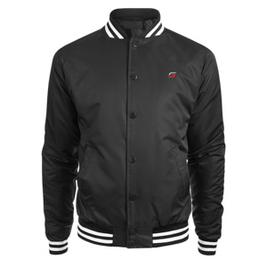 Custom Embroidery Logo Worsted Bomber <b>Jacket</b> <b>White</b> Black Girona Sports Men's Winter Windproof Breathable Eco-Friendly <b>Waterproof</b> - Product Image 4