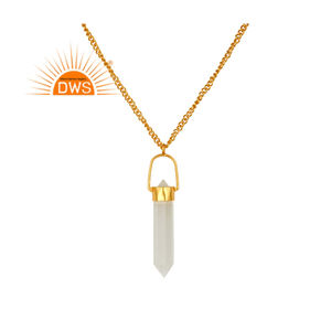 Nouveau Collier Pendentif en Pierre de Lune Naturelle Tendance 2026 pour Femme - Fabricant de Bijoux - Product Image 1