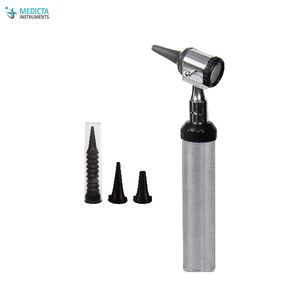 Otoscopio de diagnóstico de acero inoxidable, herramienta de diagnóstico de Metal - Product Image 1