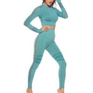 OEM ODM Leggings de yoga taille haute avec ensemble de soutien-gorge de sport Canleo Vêtements de sport pour femmes pour la gym et le yoga - Product Image 1