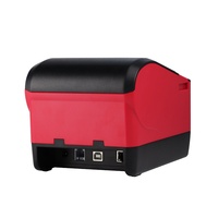 Impresora térmica de recibos POS, dispositivo de impresión de escritorio de 58mm, con USB, Ethernet, interfaz Blue tooth