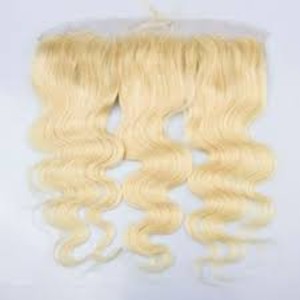HAMDAAN IMPEX 36 Inches Blonde for Lace Frontal Hair Extensions Raw Indian Remy Hair Bundle with Tape in From India - Product Image 4