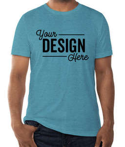 Camisetas ajustadas con logotipo personalizado unisex de algodón peinado - Product Image 6