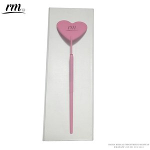 Accessoires de cils professionnels en acier inoxydable rose outil de maquillage miroir d'extension de cils en forme de Hart quantité minimale de commande 30 pièces - Product Image 2