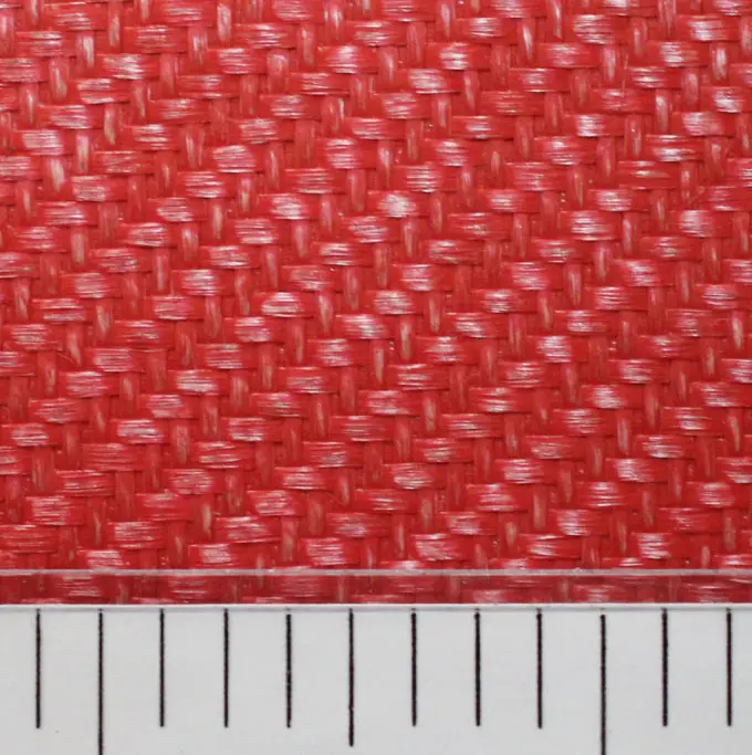 लाल प्रतिबिंब ग्लास फाइबर कपड़ा