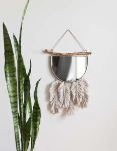 Espejos Decorativos de Pared de Macramé de Alta Calidad - Product Image 1