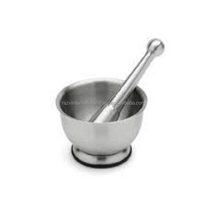 Stainless Steel <b>Mortar</b> & Pestle - Product Image 3