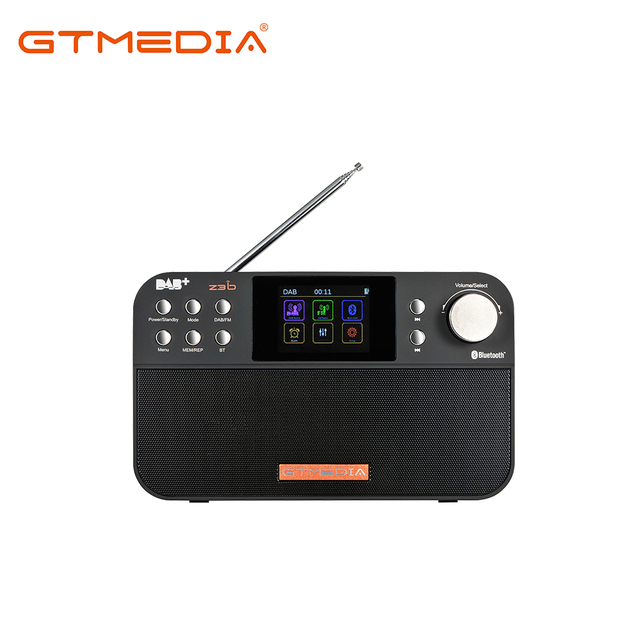 ETST 300 401 Fm Transmitter for Radio Station GTMEDIA Z3B Radio DAB+ AM FM Digital Radio Receiver Bluetooth
