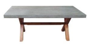 Mesa de centro con patas de madera de cemento superior de alta calidad moderna, juego de mesa de comedor, fabricante de Vietnam, sala de Estar, comedor, uso de mármol - Product Image 5