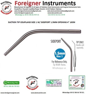 Tubo de Succión Quirúrgica Yankauer de Acero Manual con Certificación CE y Garantía de 5 Años del Fabricante - Product Image 6