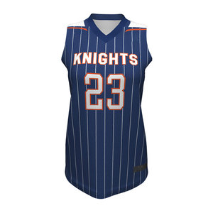Envío rápido OEM, uniforme de baloncesto personalizado de poliéster para EE. UU., conjunto 100% cosido, camiseta de baloncesto reversible de alta calidad. - Product Image 5